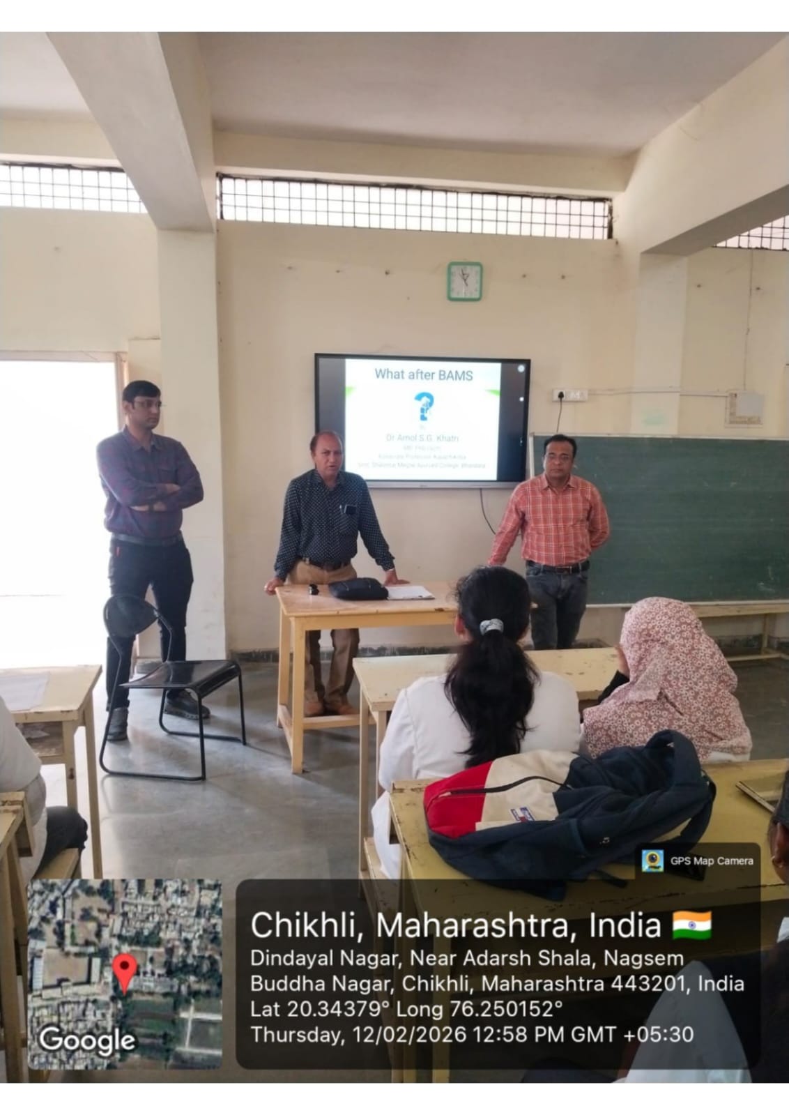 Guest lecture organized by Kayachikitsa department